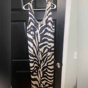 Silk Zebra Dress from H&M